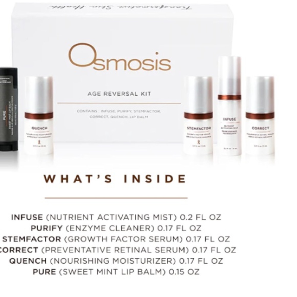 Osmosis Skincare Age Reversal Kit